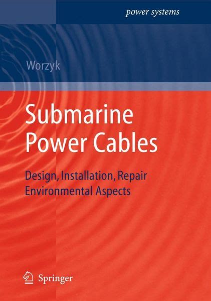 Book cover: Submarine power cables